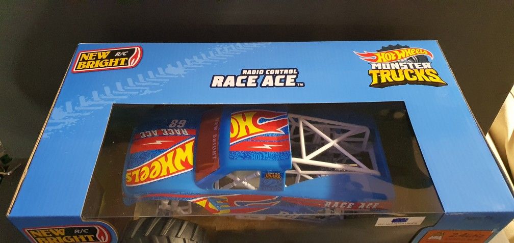 Hot Wheels Monster Truck Remote Control 1:15 Race Ace - photo 4