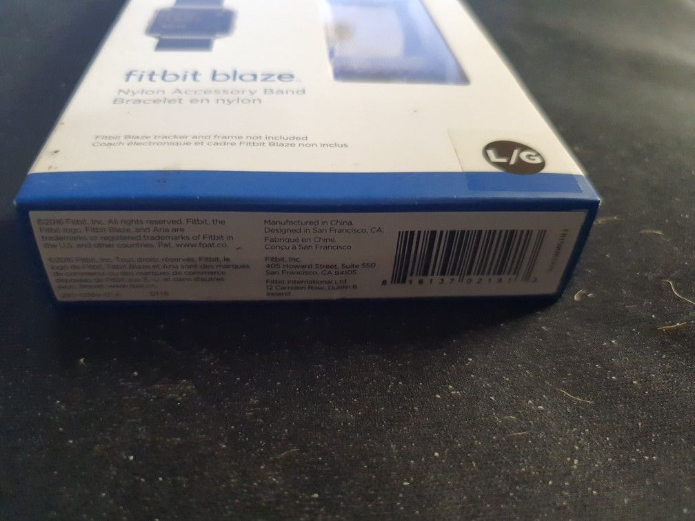 NEW FITBIT NYLON ACCESSORY BAND -KHAKI - photo 4