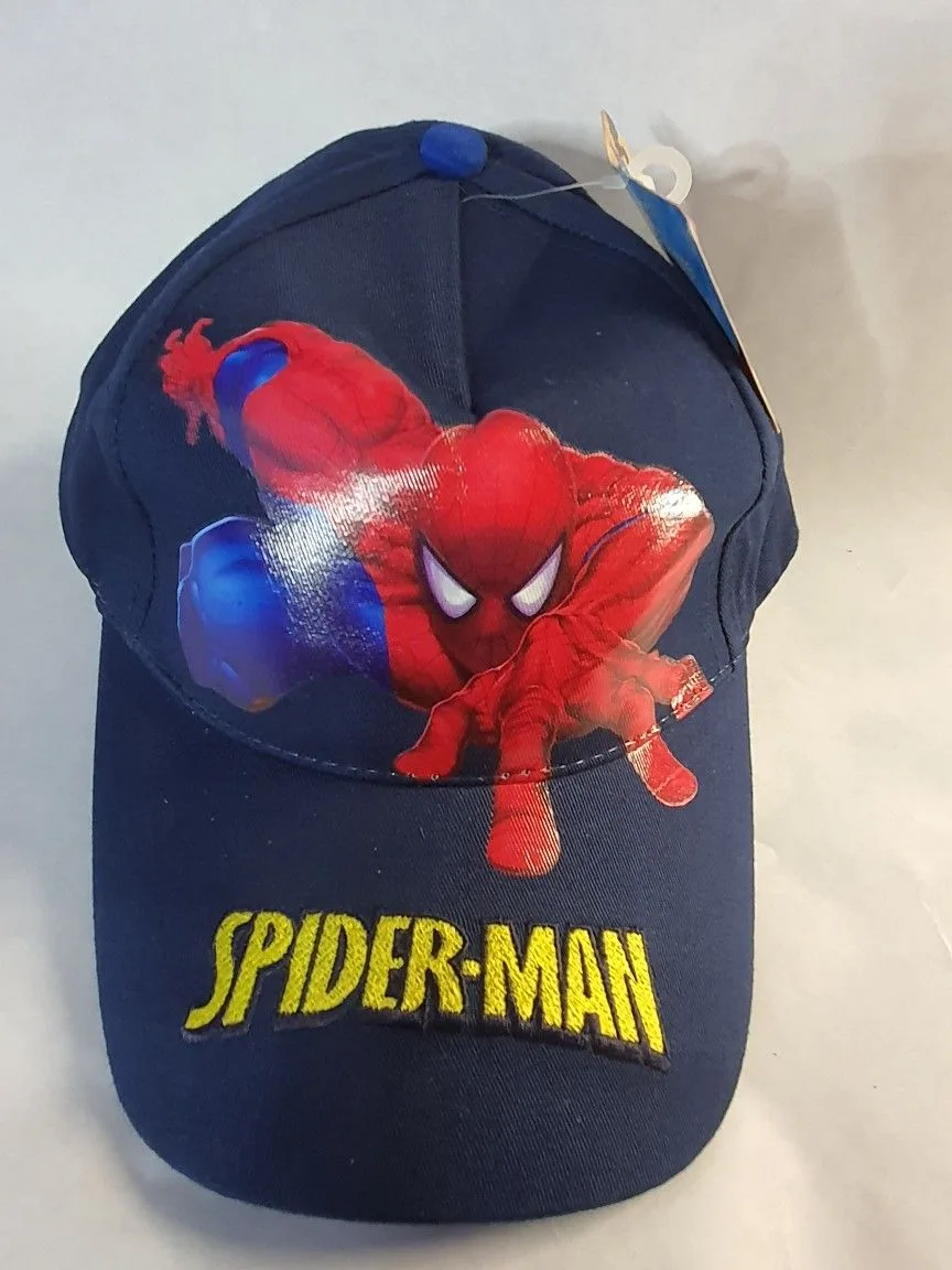SPIDERMAN LOGO KIDS BASEBALL HAT TODDLER 2-3X thumbnail