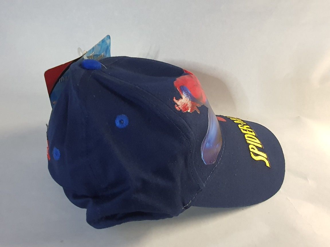 SPIDERMAN LOGO KIDS BASEBALL HAT TODDLER 2-3X - photo 4