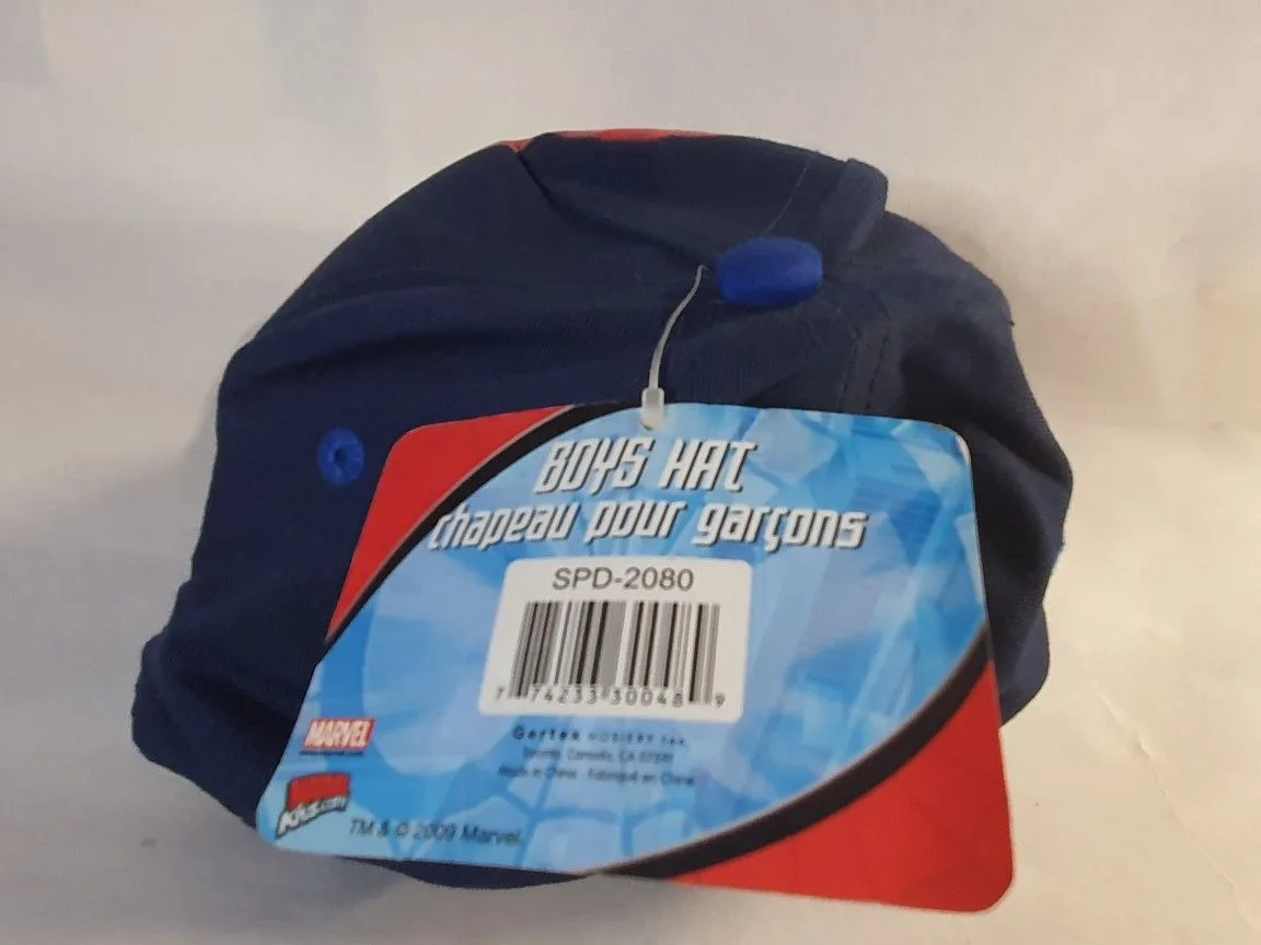 SPIDERMAN LOGO KIDS BASEBALL HAT TODDLER 2-3X image indicator(6)