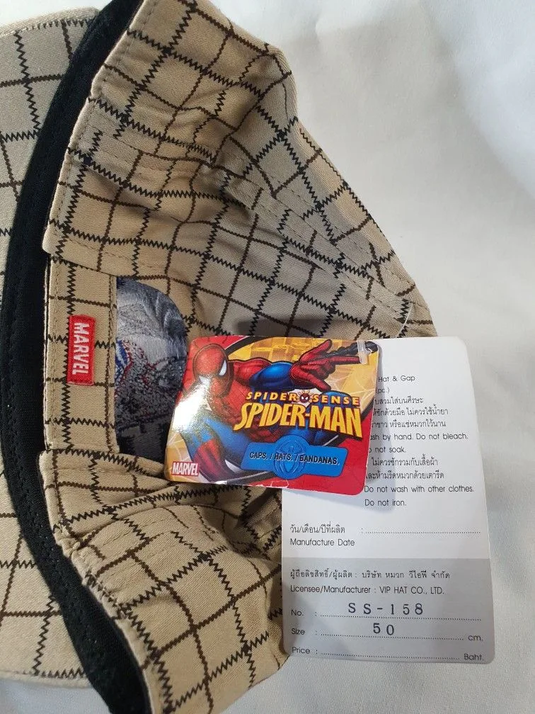 NEW RARE SPIDER-MAN KIDS BASEBALL HAT image indicator(6)