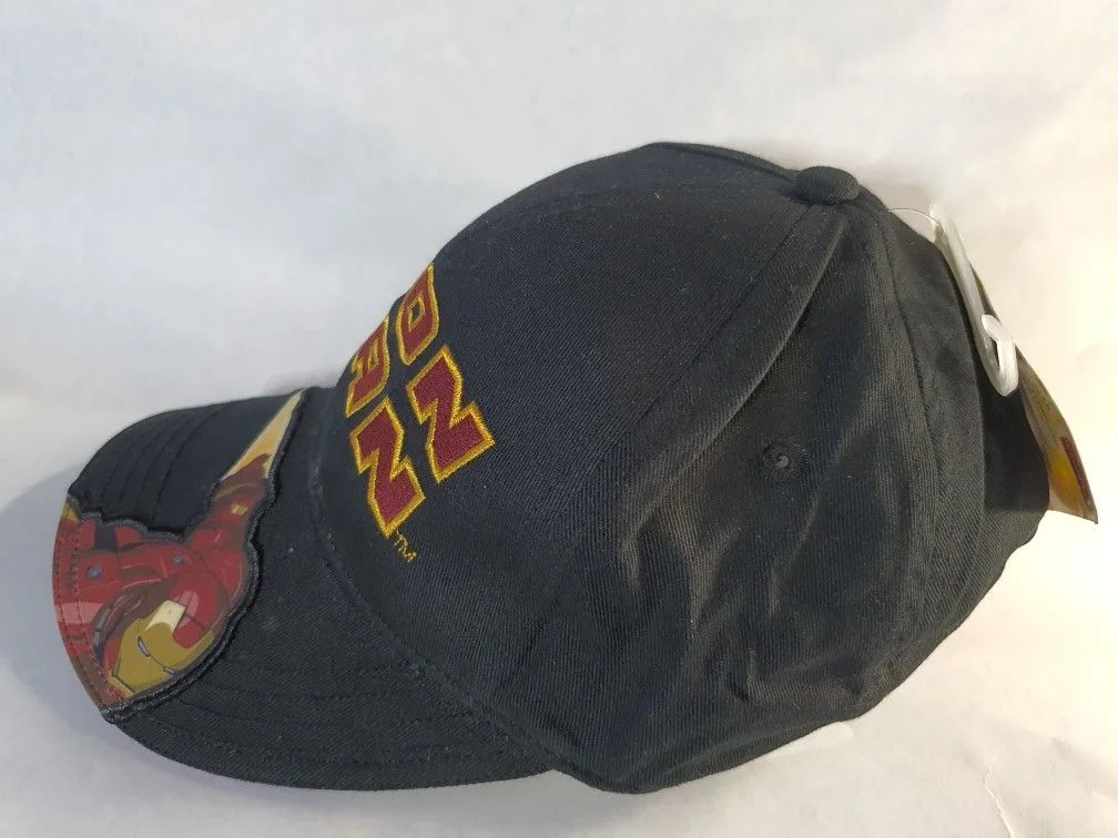 NEW IRON MAN KIDS ADJUSTABLE BASEBALL HAT 3 avail image indicator(2)