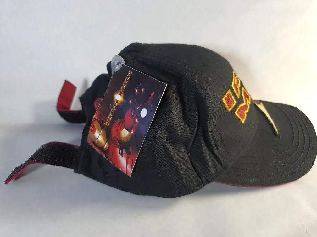 NEW IRON MAN KIDS ADJUSTABLE BASEBALL HAT 3 avail image indicator(3)