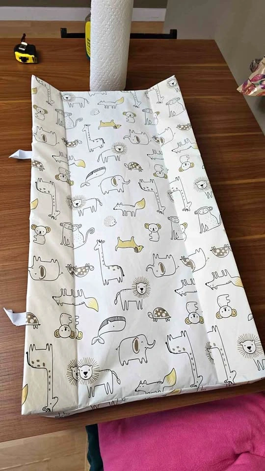 Safari Animal Baby Changing Pad
