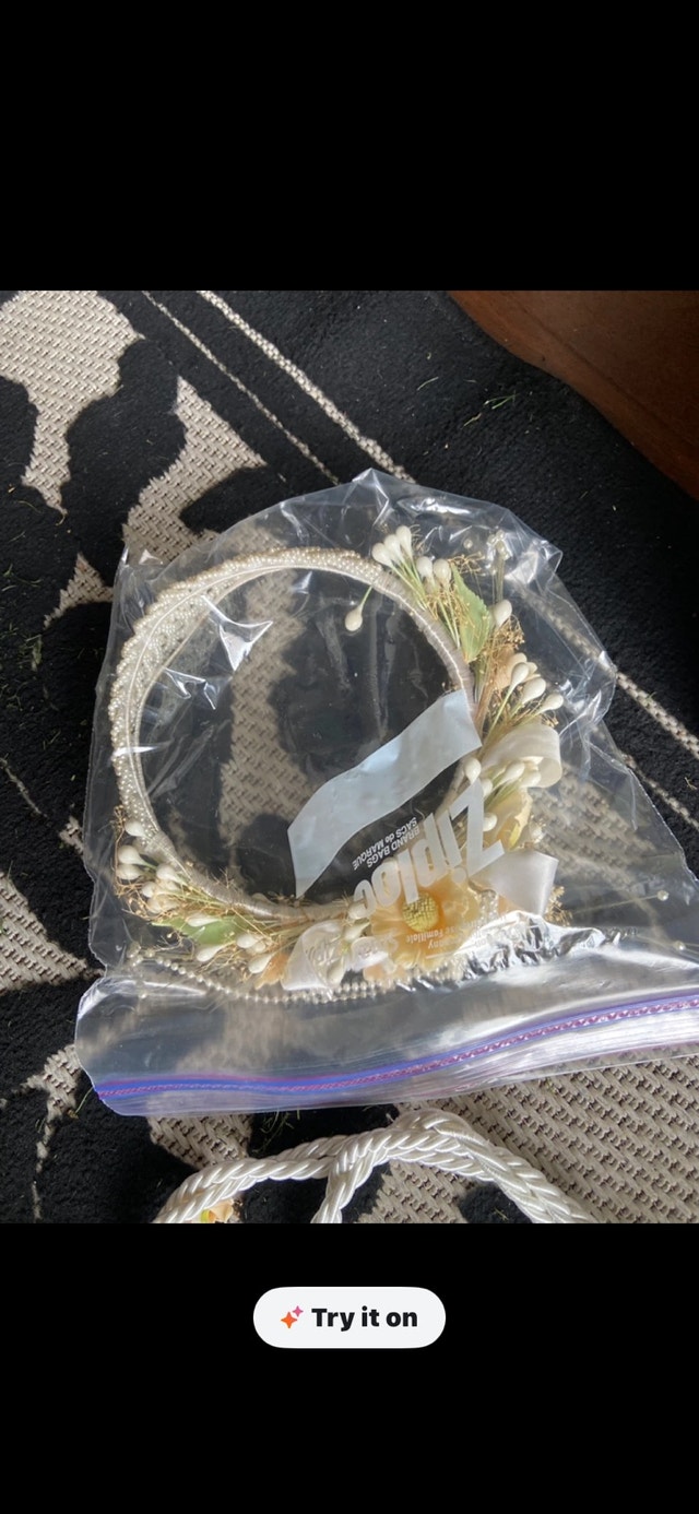 Bridal Flower Accessory Set - photo 3