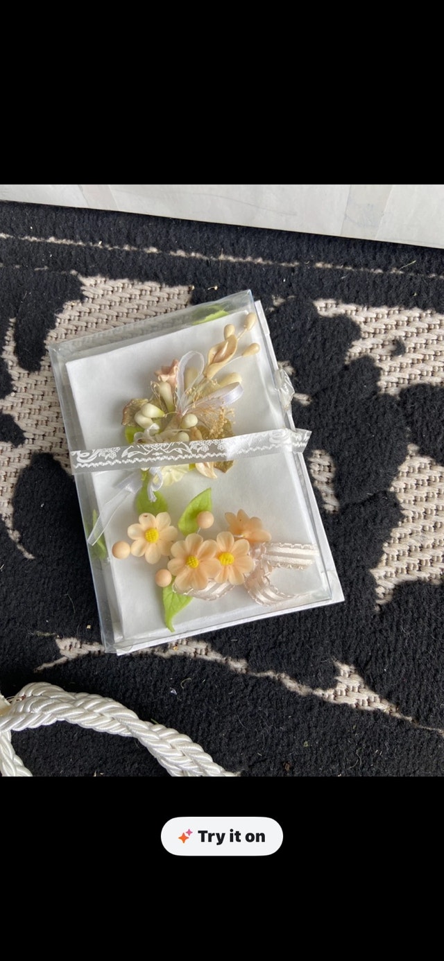 Bridal Flower Accessory Set - photo 5