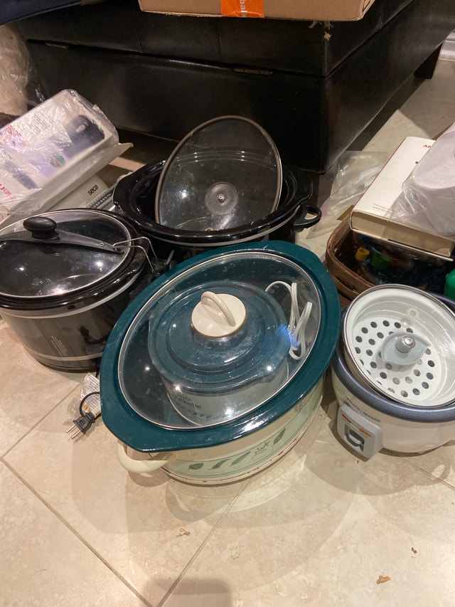 Hamilton Beach, Rival, and Black and Decker Small Appliances