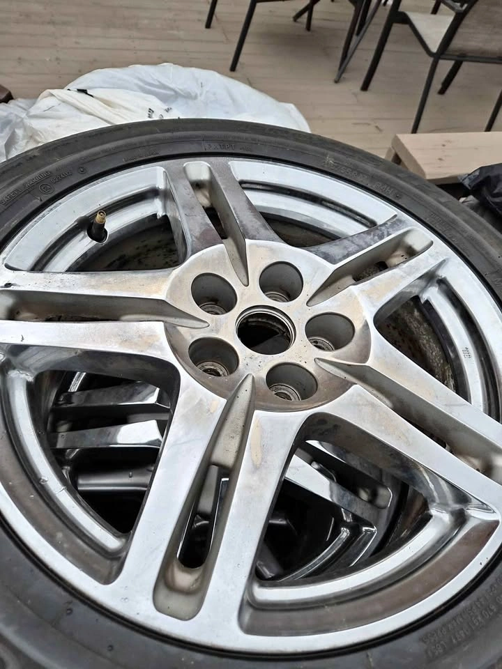 17" Nissan chrome Accessory wheels