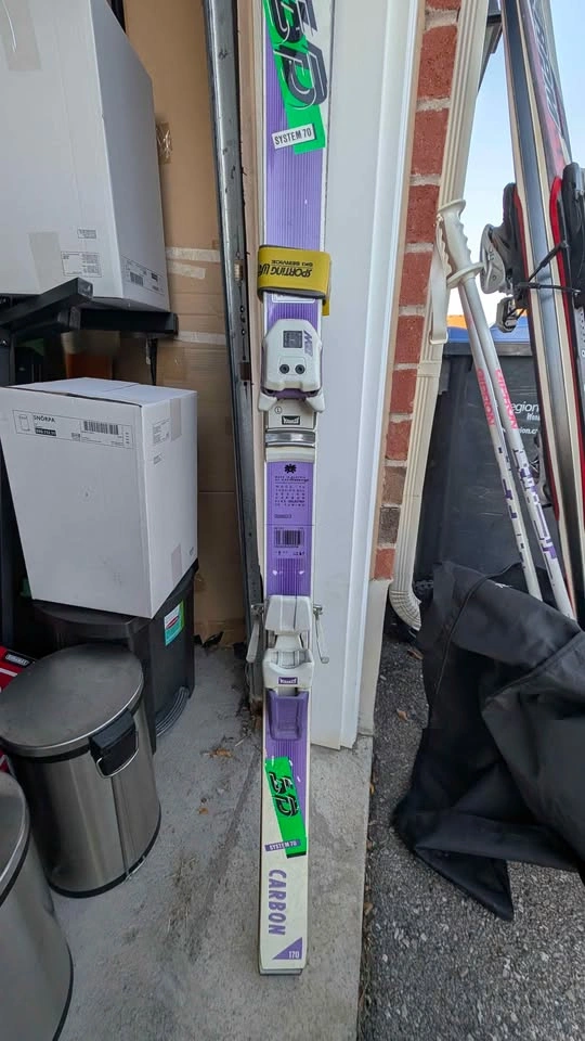 Atomic 3D System 70 Carbon Skis (170cm) with Marker M27 Bindings - photo 2