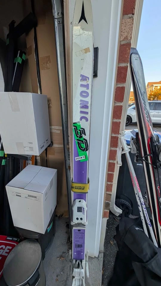 Atomic 3D System 70 Carbon Skis (170cm) with Marker M27 Bindings - photo 3