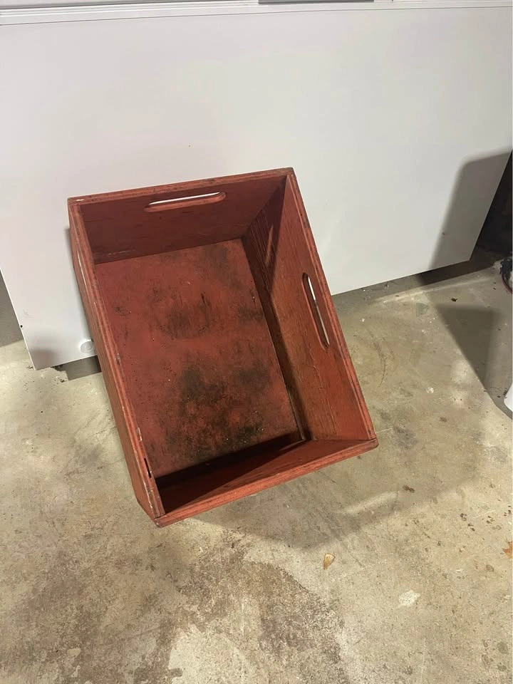 Large Rustic Wooden Storage Crate – Farmhouse Style - photo 4