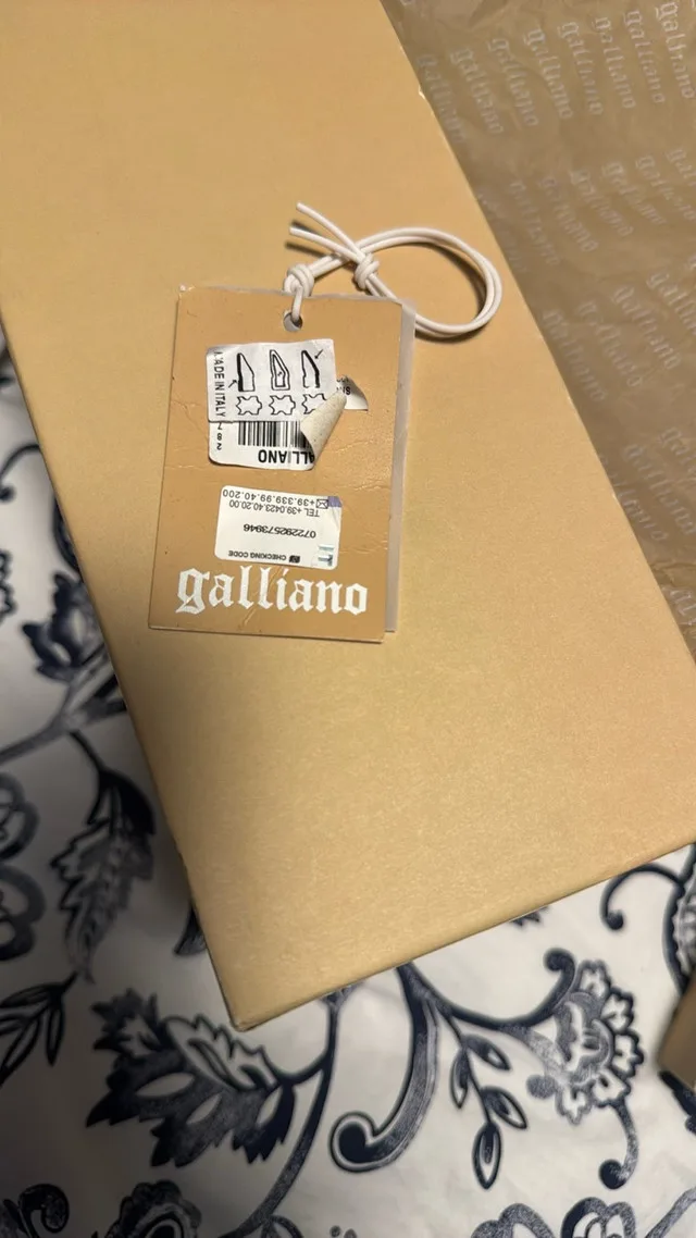 Galliano Women Shoes 7 Authentic image indicator(2)