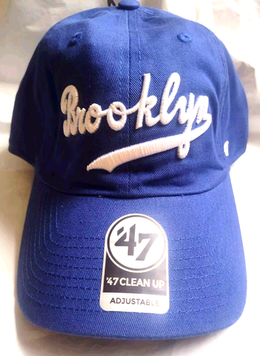 47 Brooklyn Dodgers Cooperstown Clean Up Cap, NEW, MLB Hat