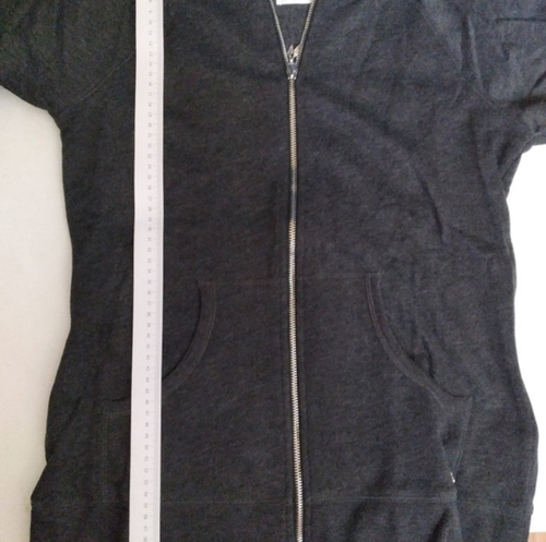 Victoria's Secret VS Charcoal Gray Medium NEW Zip Up Hoodie - photo 5