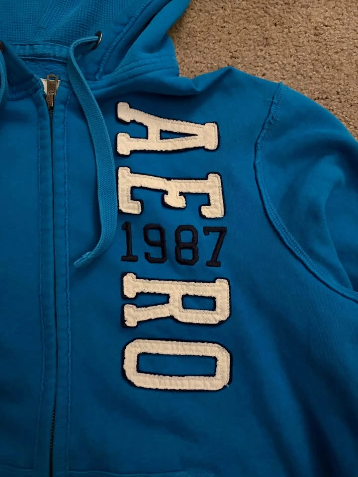 Blue Aeropostale Zip-Up Hoodie - photo 2