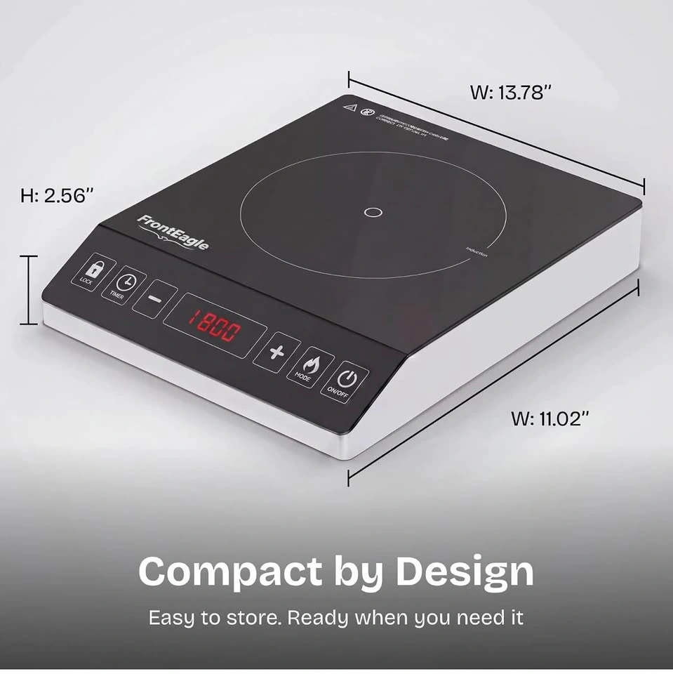 1800W Portable Induction Cooktop - photo 3