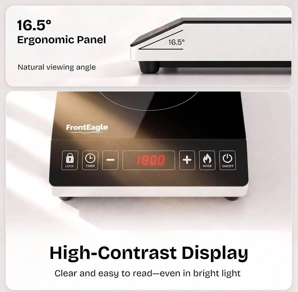 1800W Portable Induction Cooktop - photo 5