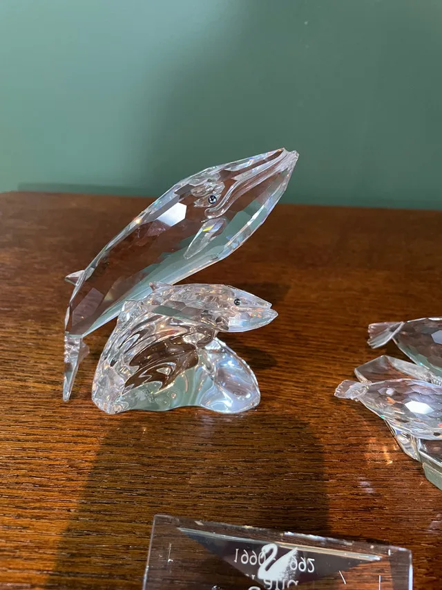 Swarovski Crystal Mother & Child Duo with Plaque image indicator(2)