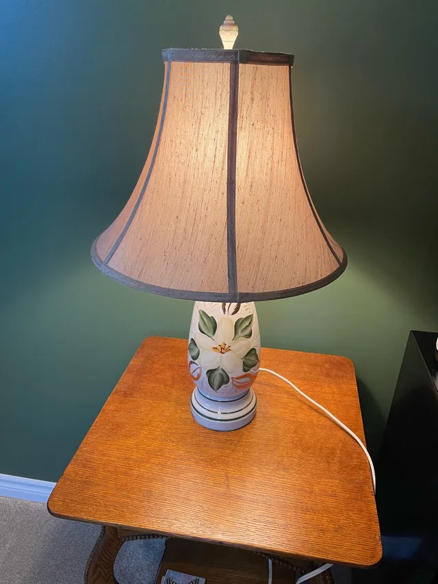 Vintage Flower Lamp image indicator(2)