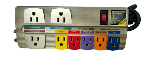 Monster Power HT800 Home Theatre PowerCenter Surge Protector - photo 5