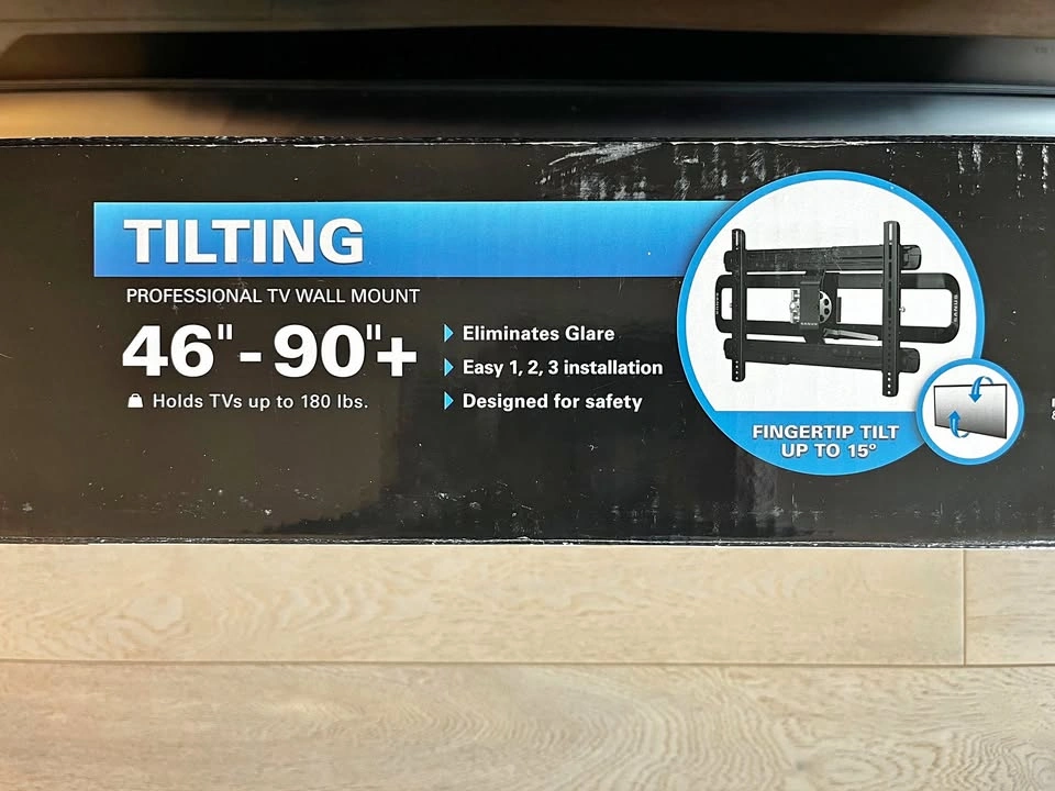Sanus tilting TV Wall Mount for 46-90” TVs