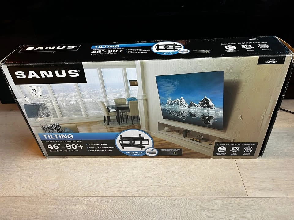 Sanus tilting TV Wall Mount for 46-90” TVs - photo 2