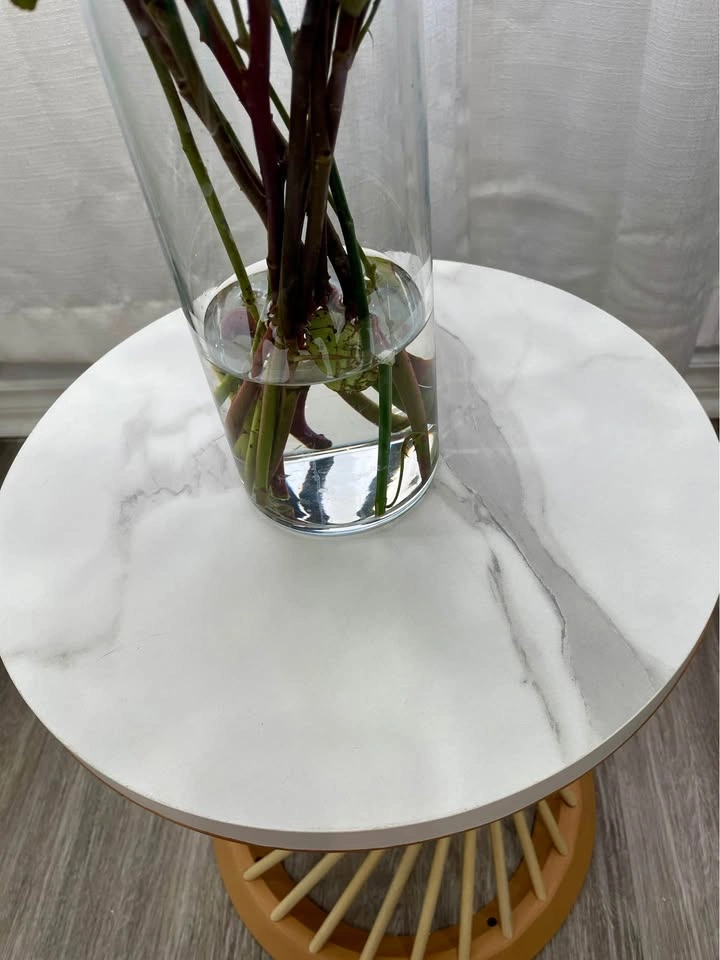Handmade Round Side Coffee Table / Accent Table – One of a Kind - photo 5