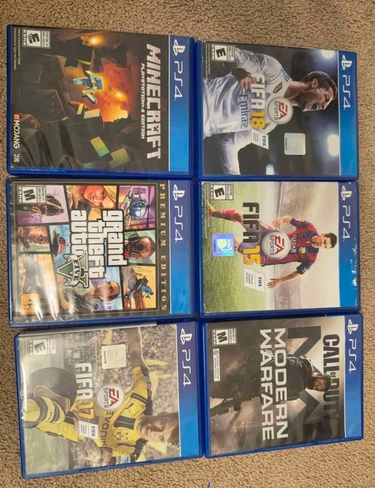PlayStation 4 Pro 1TB Bundle with 2 Controllers and 6 Games - photo 2