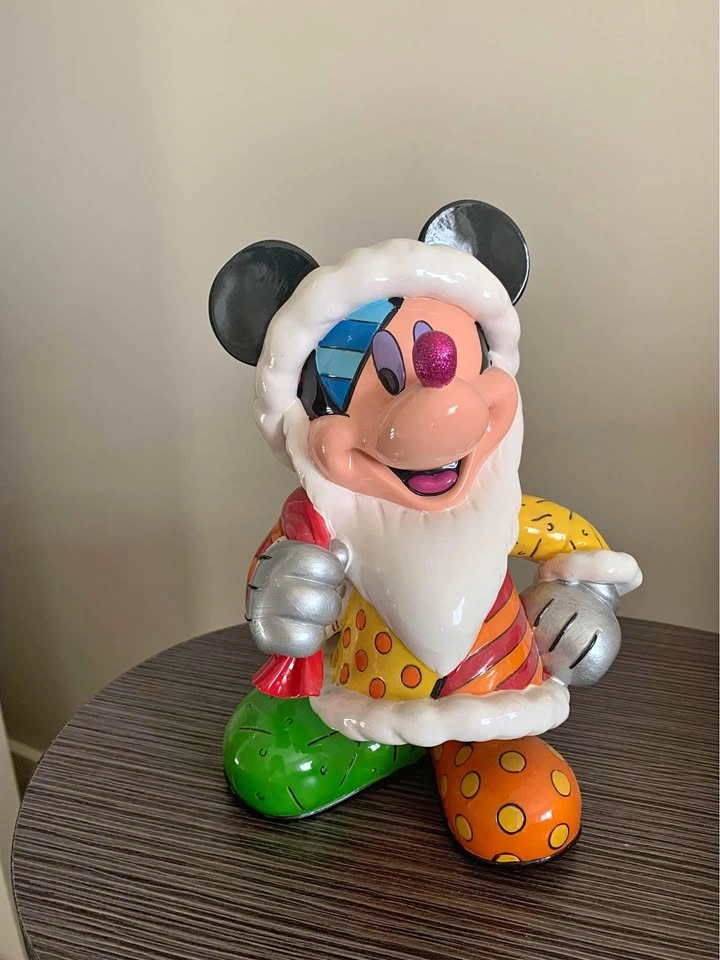 SANTA MICKEY - DISNEY BY BRITTO FIGURINE