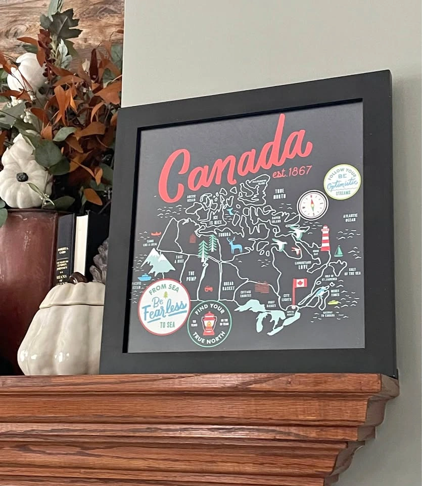 Framed Canada Art