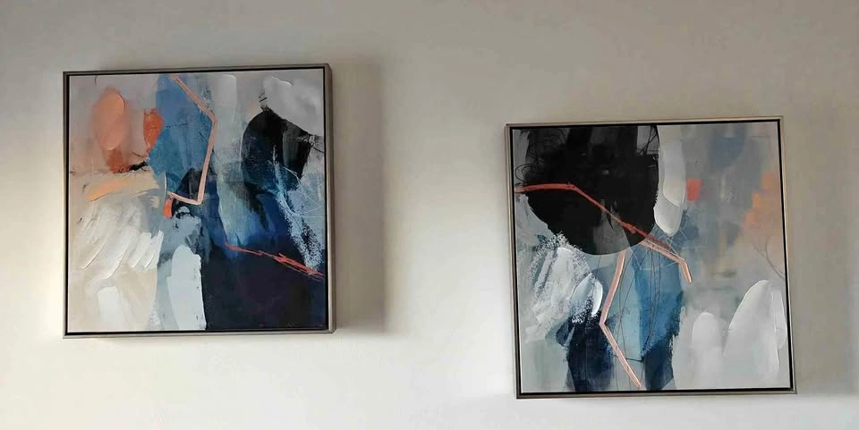 Set of 2 Canvas Wall Art