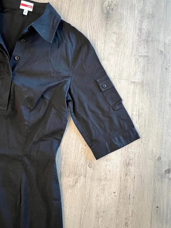 Oasis Black Shirt Dress - photo 3