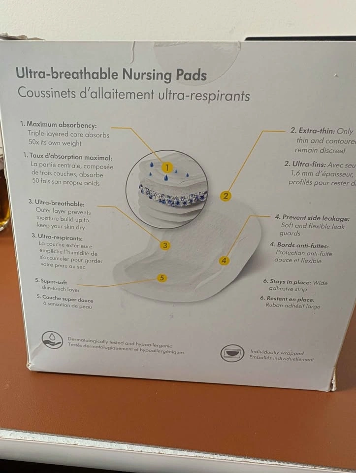 Medela Ultra-breathable Nursing Pads - photo 2