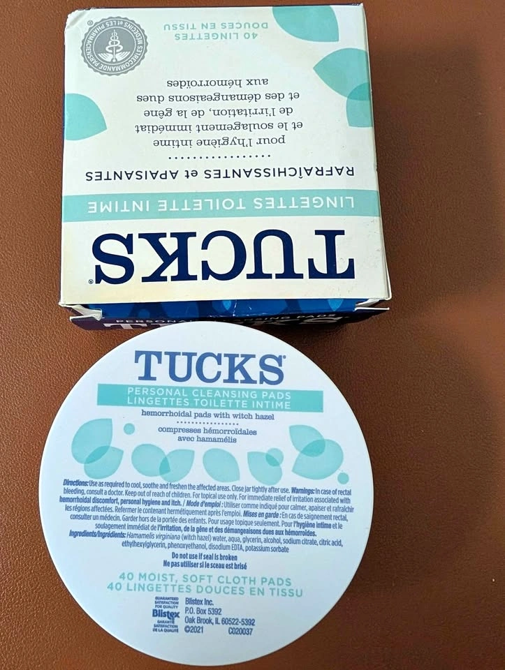 Brand new Tucks Personal Cleansing Pads