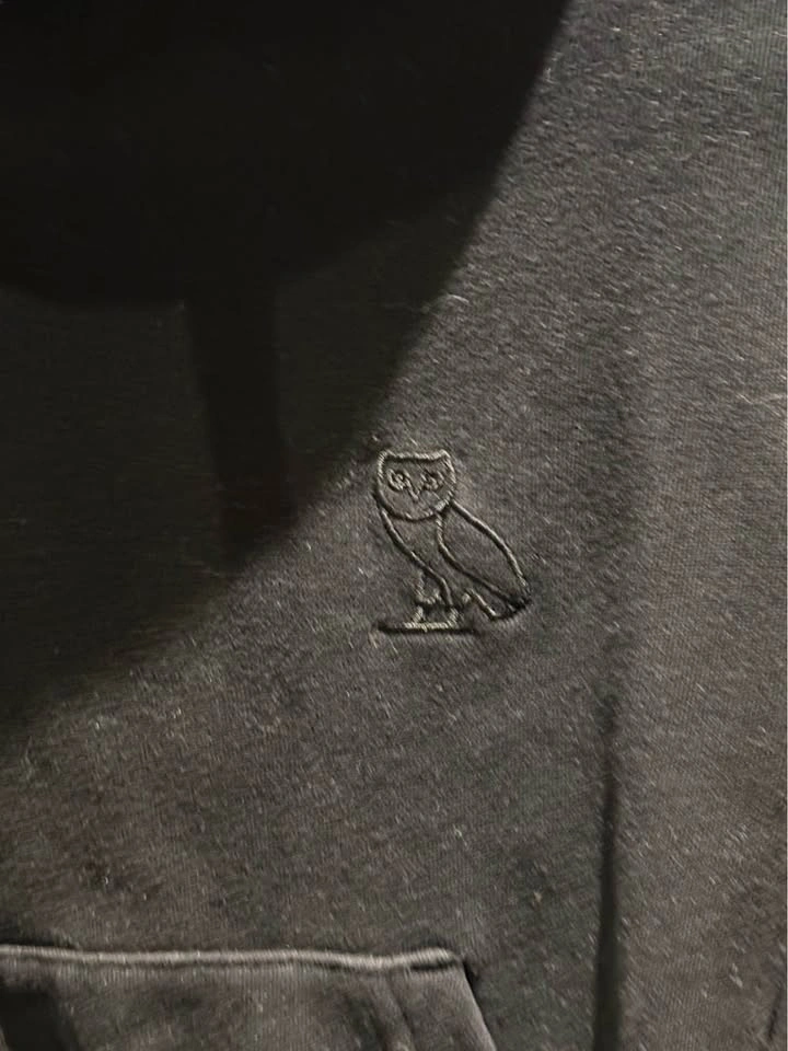 Authentic OVO Black Cropped Hoodie - photo 2