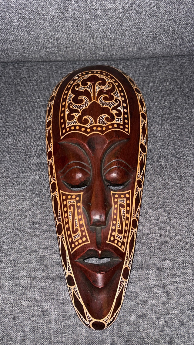 African masks wall decor - photo 2