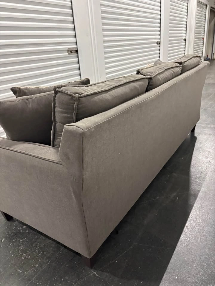 Gray Couch / Grey Sofa - Delivery Available - photo 2