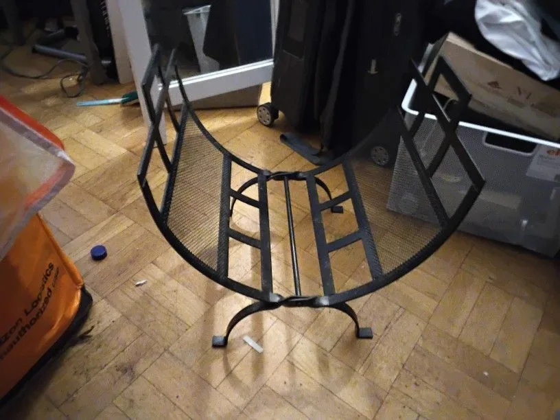Modern Rustic Firewood Rack thumbnail