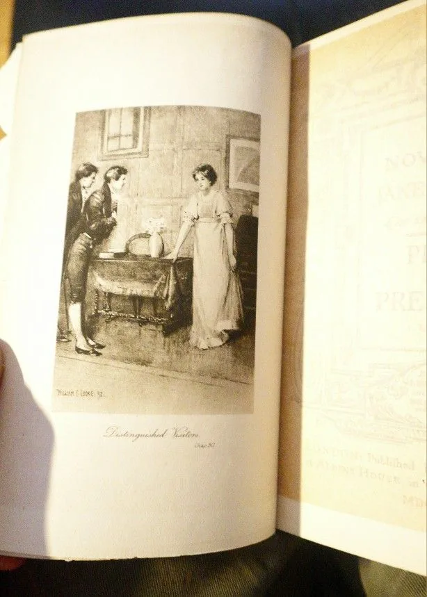 Antique 1892 Jane Austen Novels 4-Vol Set image indicator(4)