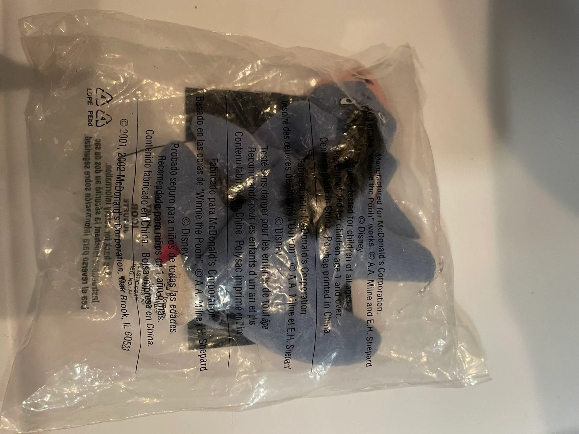 2001 McDonald’s Winnie The Pooh: Eeyore image indicator(2)