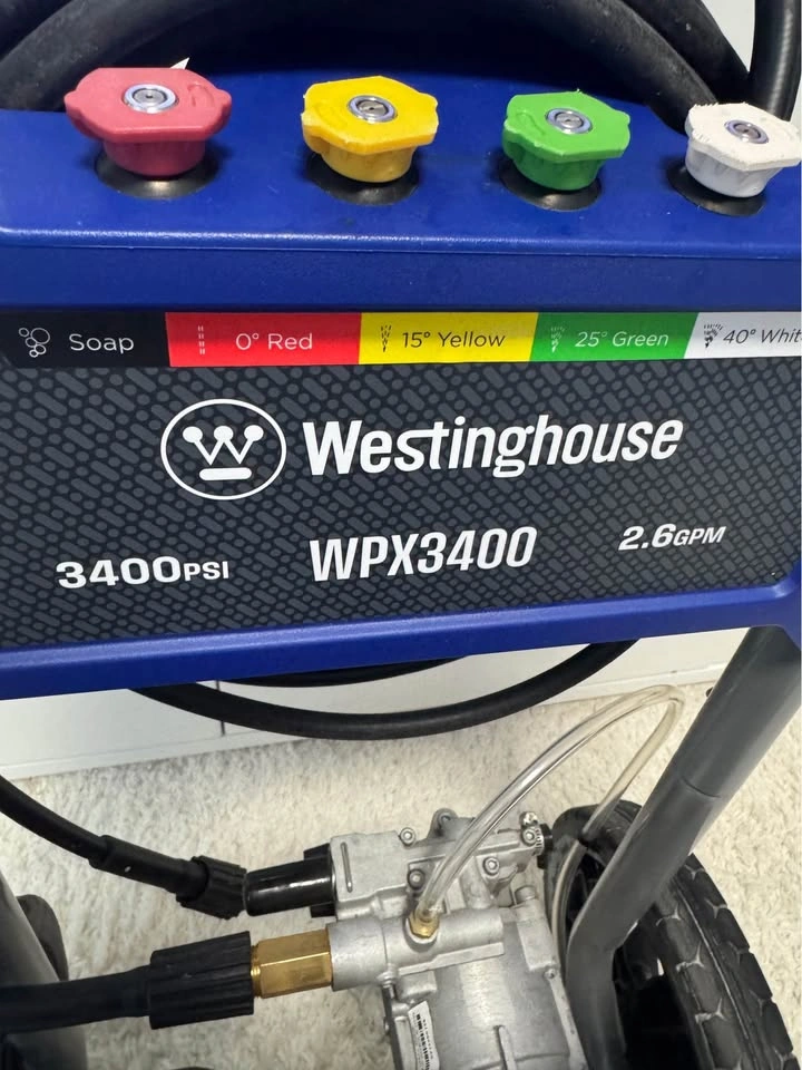 Westinghouse WPX3400 Gas Pressure Washer - photo 2
