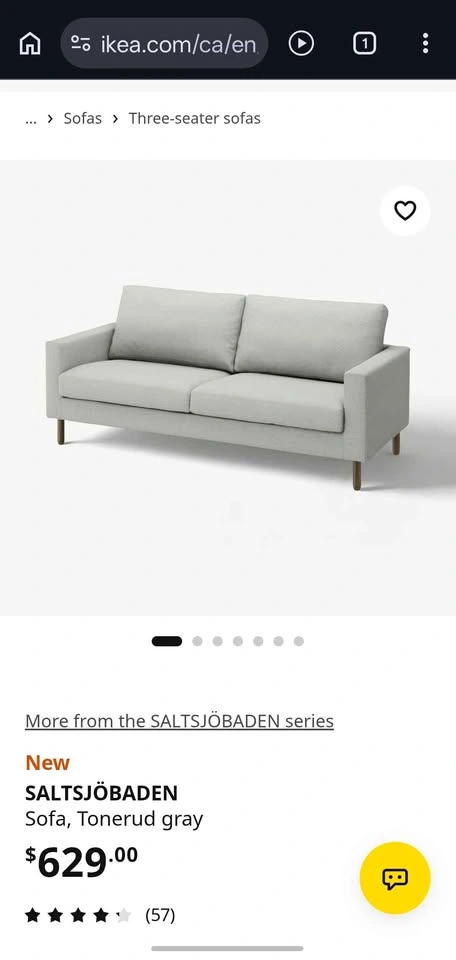 IKEA PÄRUP Sofa - photo 2