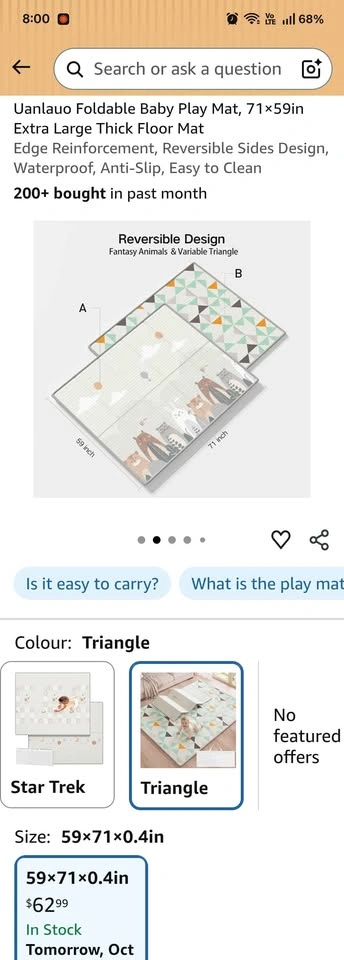 Foldable Baby Play Mat - photo 3