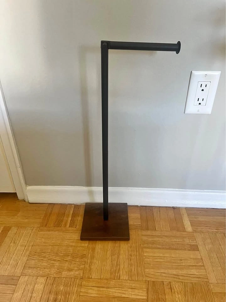 Modern Free-Standing Toilet Paper Holder