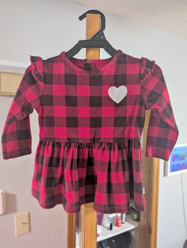 Girls 9 month shirt perfect for Christmas photos