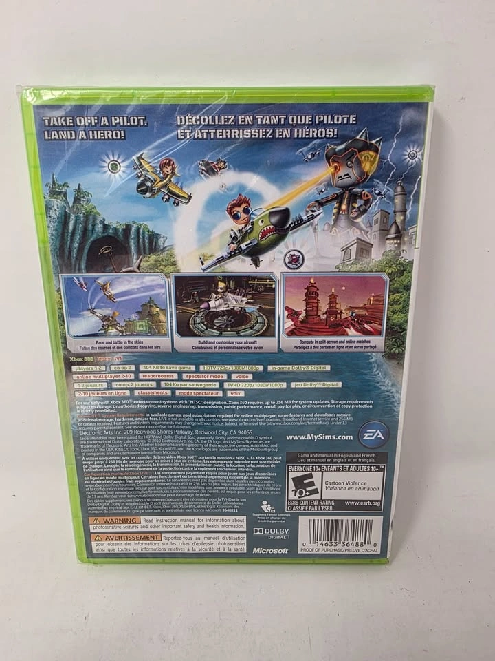 MySims SkyHeroes Factory Sealed - Xbox 360 Game - photo 2