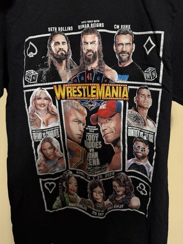 WWE Wrestlemania 41 “I Was There” T-Shirt SMALL - photo 5