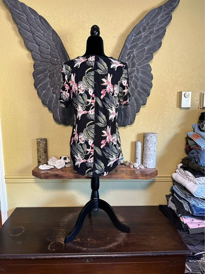 Babaton Floral Black Top - photo 4