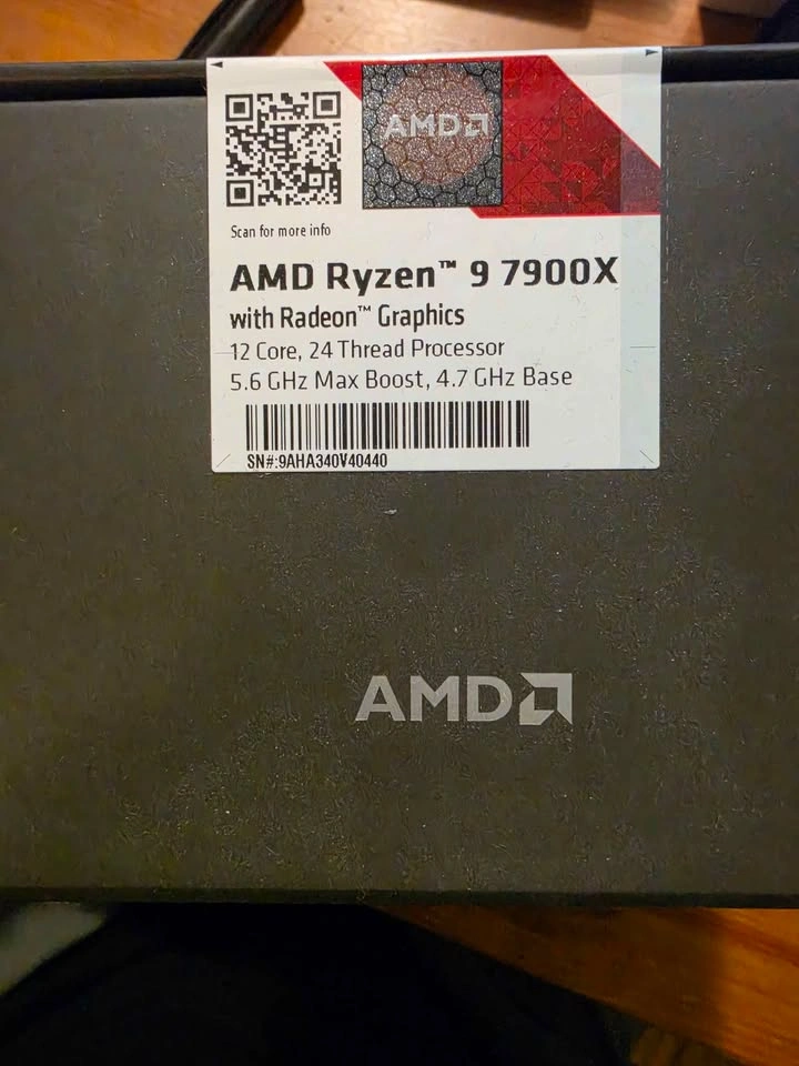AMD Ryzen 9 7900X Processor - photo 3